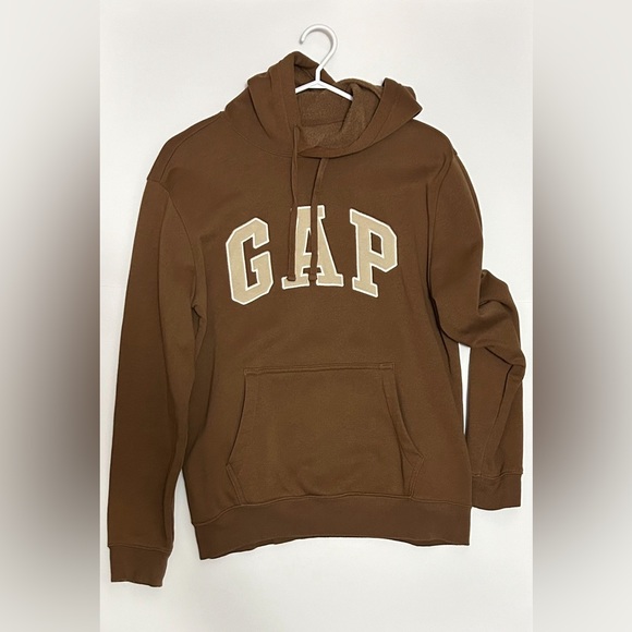 Brown Gap Hoodie - Picture 1 of 2